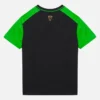 Camiseta deportiva infantil negra de Automobili Lamborghini Squadra Corse Camiseta deportiva infantil negra de Automobili Lamborghini Squadra Corse