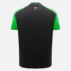 Camiseta deportiva negra para hombre de Automobili Lamborghini Squadra Corse Camiseta deportiva negra para hombre de Automobili Lamborghini Squadra Corse
