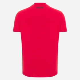 Camiseta deportiva roja de estilo Athleisure de la selección nacional de Albania FSHF 2026/27 para hombre
