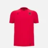 Camiseta deportiva roja de la selección nacional de Albania FSHF 2026/27 Athleisure para jóvenes Camiseta deportiva roja de la selección nacional de Albania FSHF 2026/27 Athleisure para jóvenes