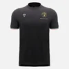 Camiseta deportiva tricolor negra para hombre de Automobili Lamborghini Squadra Corse Camiseta deportiva tricolor negra para hombre de Automobili Lamborghini Squadra Corse