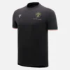Camiseta deportiva tricolor negra para hombre de Automobili Lamborghini Squadra Corse Camiseta deportiva tricolor negra para hombre de Automobili Lamborghini Squadra Corse