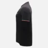 Camiseta deportiva tricolor negra para hombre de Automobili Lamborghini Squadra Corse Camiseta deportiva tricolor negra para hombre de Automobili Lamborghini Squadra Corse