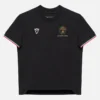 Camiseta deportiva tricolor negra para niños de Automobili Lamborghini Squadra Corse Camiseta deportiva tricolor negra para niños de Automobili Lamborghini Squadra Corse