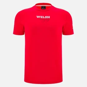 Camiseta roja de aficionado del Welsh Rugby 2025/26