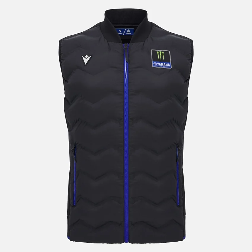 Chaleco acolchado para hombre Yamaha Factory Racing 2025 Chaleco acolchado para hombre Yamaha Factory Racing 2025
