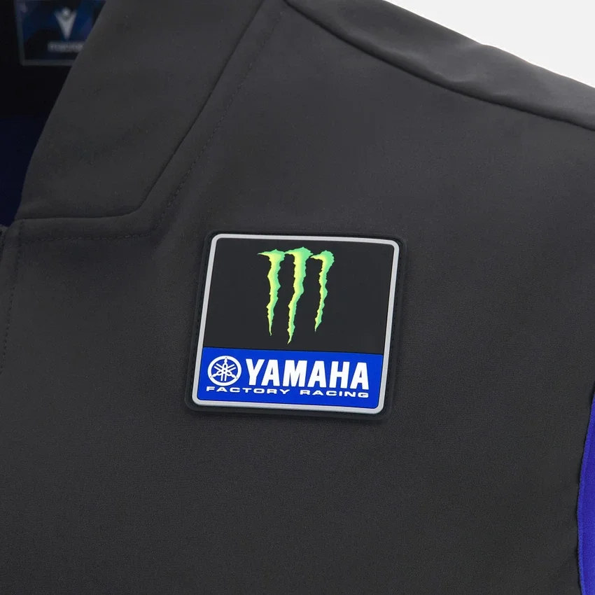 Chaleco réplica de viaje para hombre Monster Energy Yamaha MotoGP 2026 Chaleco réplica de viaje para hombre Monster Energy Yamaha MotoGP 2026