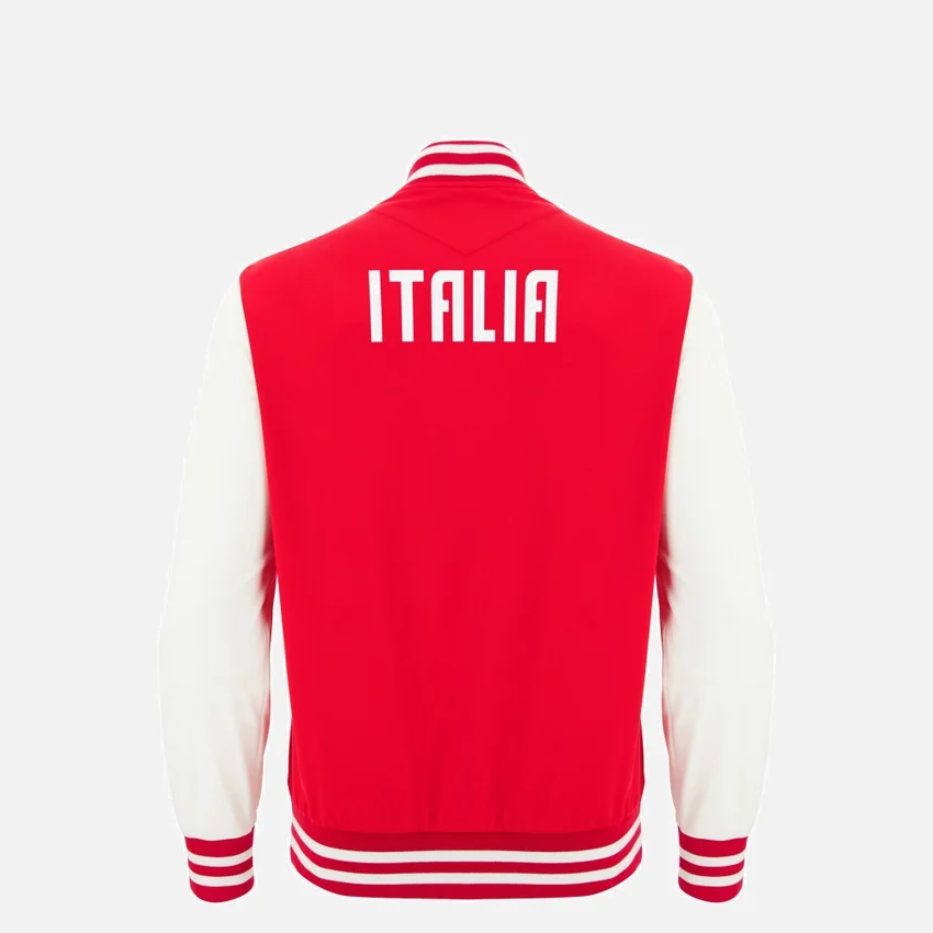 Chaqueta Anthem de la colección cápsula Garibaldi Italia Rugby 2025/26 Athleisure para niños Chaqueta Anthem de la colección cápsula Garibaldi Italia Rugby 2025/26 Athleisure para niños