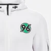 Chaqueta Athleisure Anthem del Hannover 96 2025/26 en color blanco Chaqueta Athleisure Anthem del Hannover 96 2025/26 en color blanco