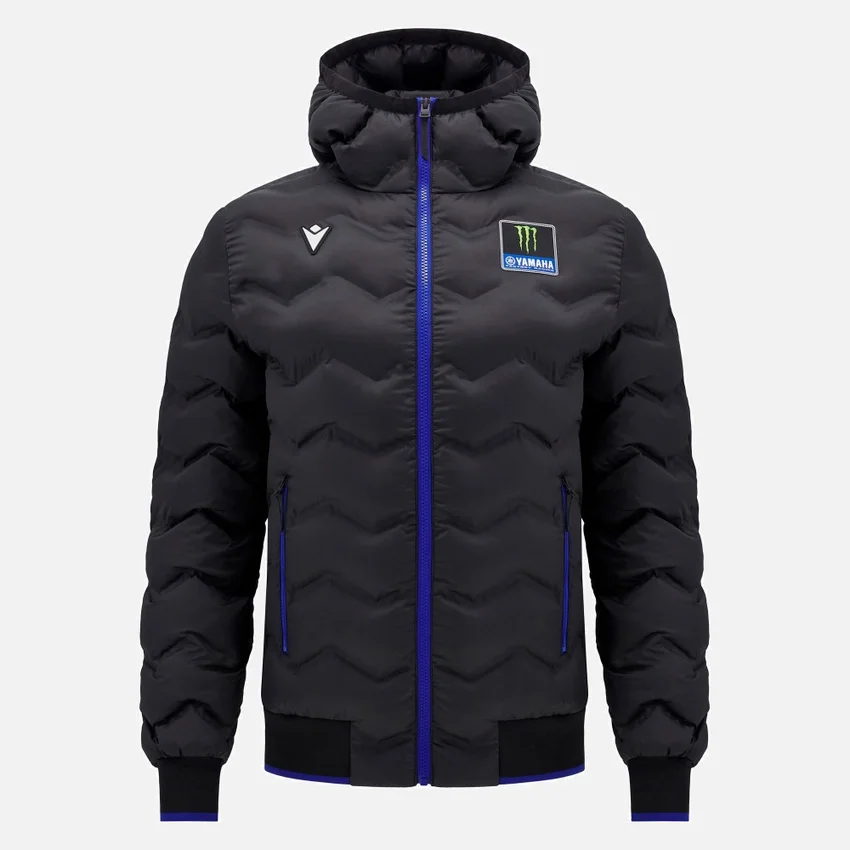 Chaqueta Bomber acolchada para hombre Yamaha Factory Racing 2025 Chaqueta Bomber acolchada para hombre Yamaha Factory Racing 2025