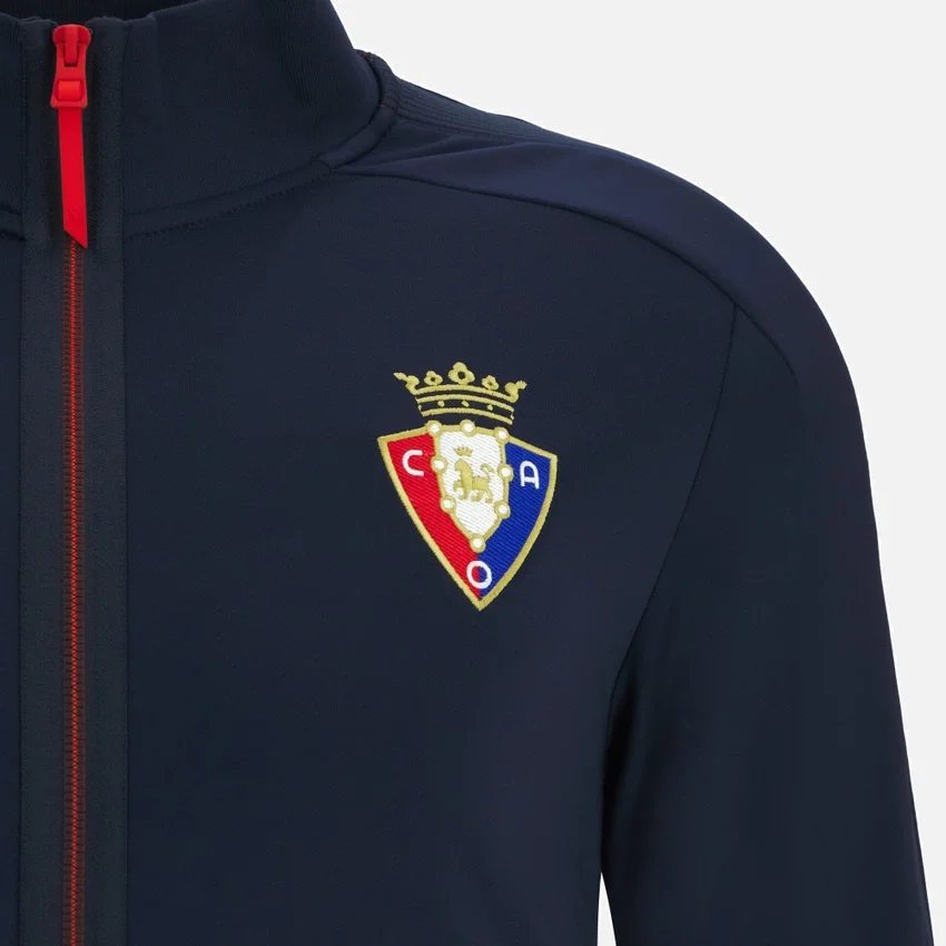 Chaqueta de calentamiento Anthem para adultos de Osasuna 2025/26, estilo Athleisure Chaqueta de calentamiento Anthem para adultos de Osasuna 2025/26, estilo Athleisure
