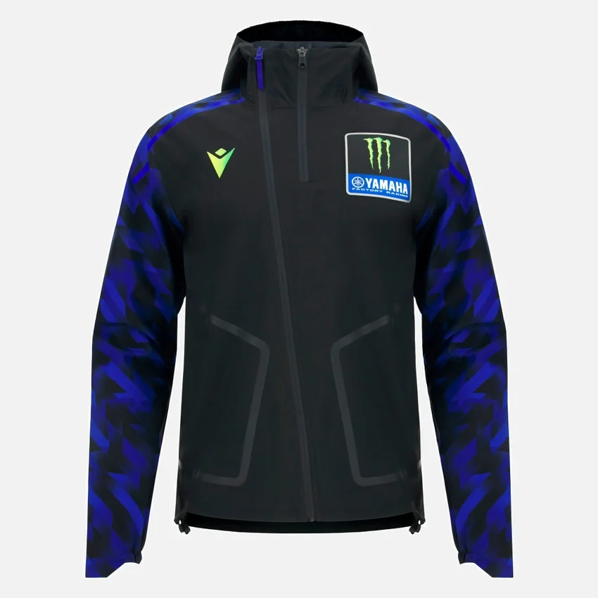 Chaqueta de ducha Monster Energy Yamaha MotoGP 2026 para hombre Chaqueta de ducha Monster Energy Yamaha MotoGP 2026 para hombre