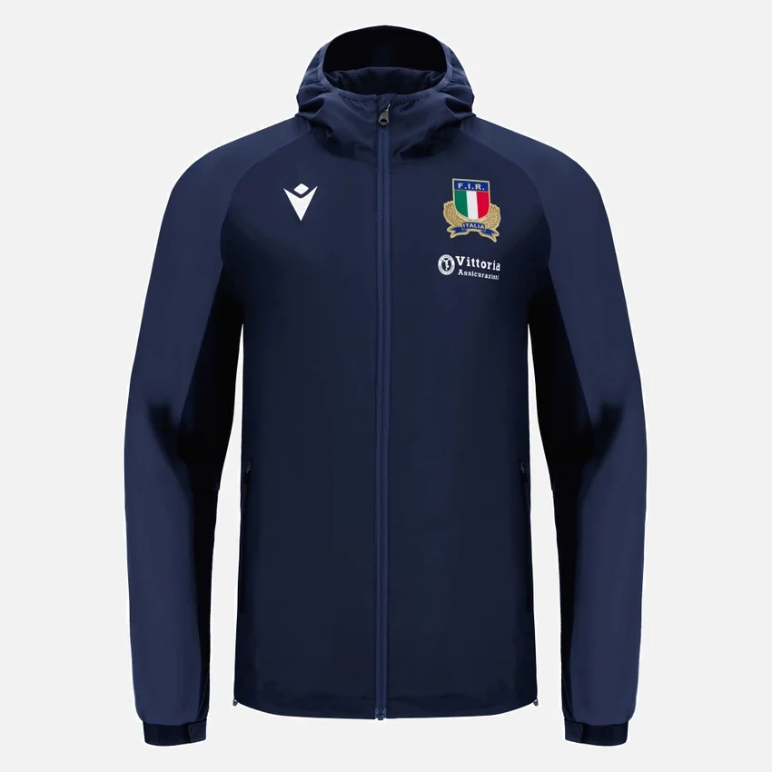 Chaqueta impermeable para adultos Italia Rugby 2025/26 Chaqueta impermeable para adultos Italia Rugby 2025/26