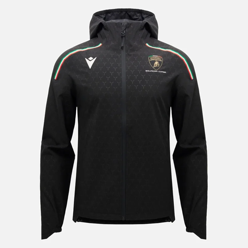 Chaqueta impermeable para hombre Automobili Lamborghini Squadra Corse Chaqueta impermeable para hombre Automobili Lamborghini Squadra Corse