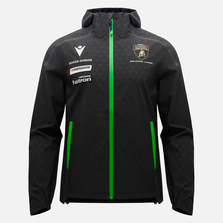 Chaqueta impermeable para hombre Automobili Lamborghini Squadra Corse Chaqueta impermeable para hombre Automobili Lamborghini Squadra Corse