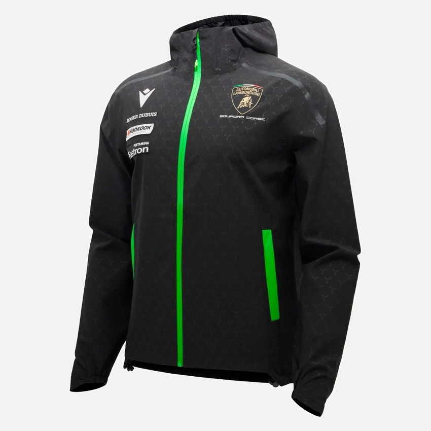 Chaqueta impermeable para hombre Automobili Lamborghini Squadra Corse Chaqueta impermeable para hombre Automobili Lamborghini Squadra Corse
