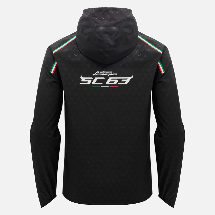 Chaqueta impermeable para hombre Automobili Lamborghini Squadra Corse Chaqueta impermeable para hombre Automobili Lamborghini Squadra Corse