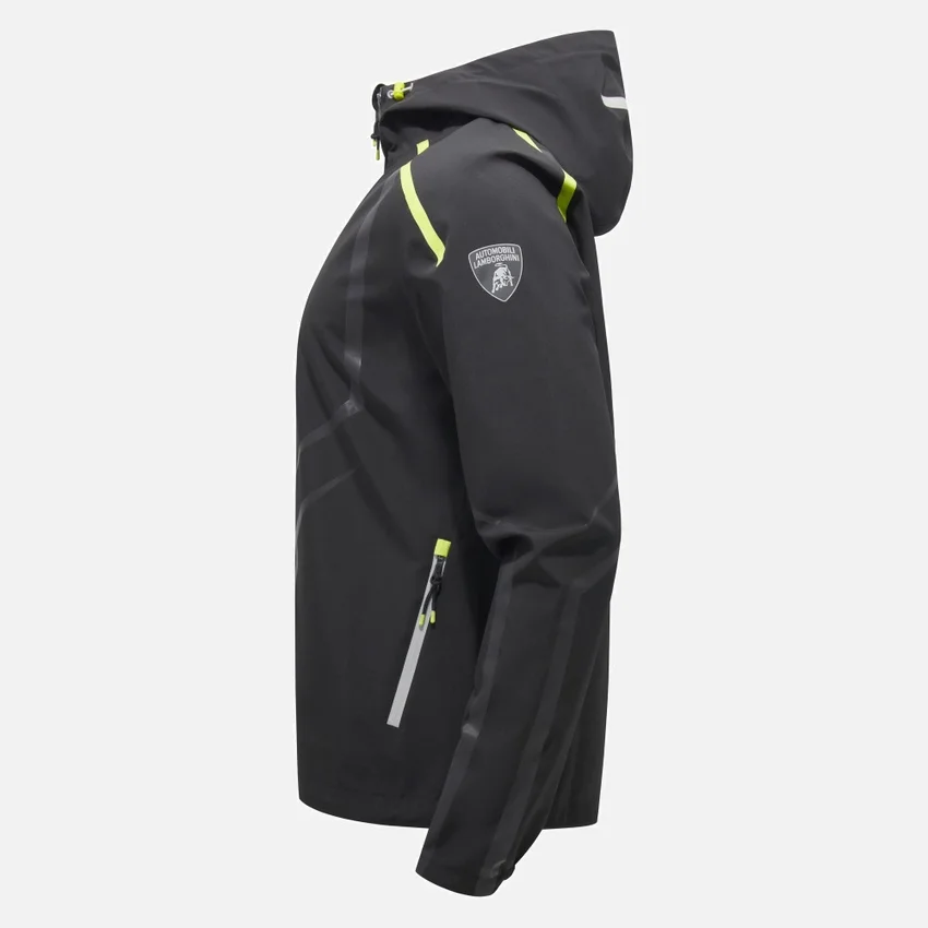 Chaqueta impermeable para hombre de Automobili Lamborghini Chaqueta impermeable para hombre de Automobili Lamborghini