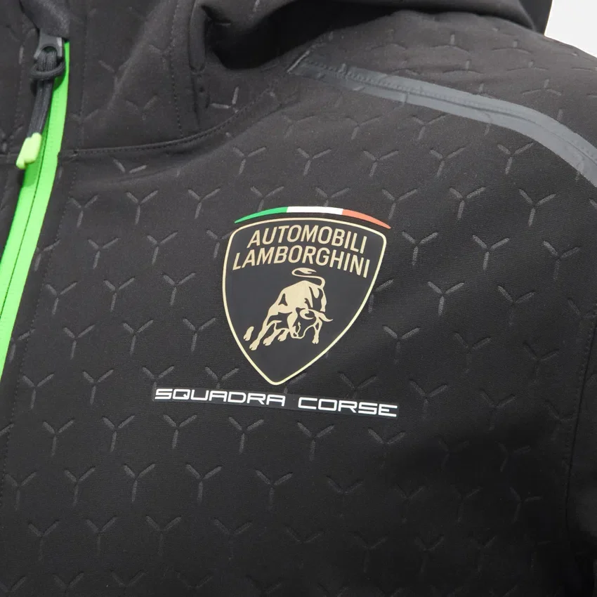Chaqueta Softshell para hombre de Automobili Lamborghini Squadra Corse Chaqueta Softshell para hombre de Automobili Lamborghini Squadra Corse