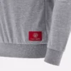 Colección Unibo Sudadera de cuello redondo sin cepillar en gris jaspeado para Adultos Colección Unibo Sudadera de cuello redondo sin cepillar en gris jaspeado para Adultos