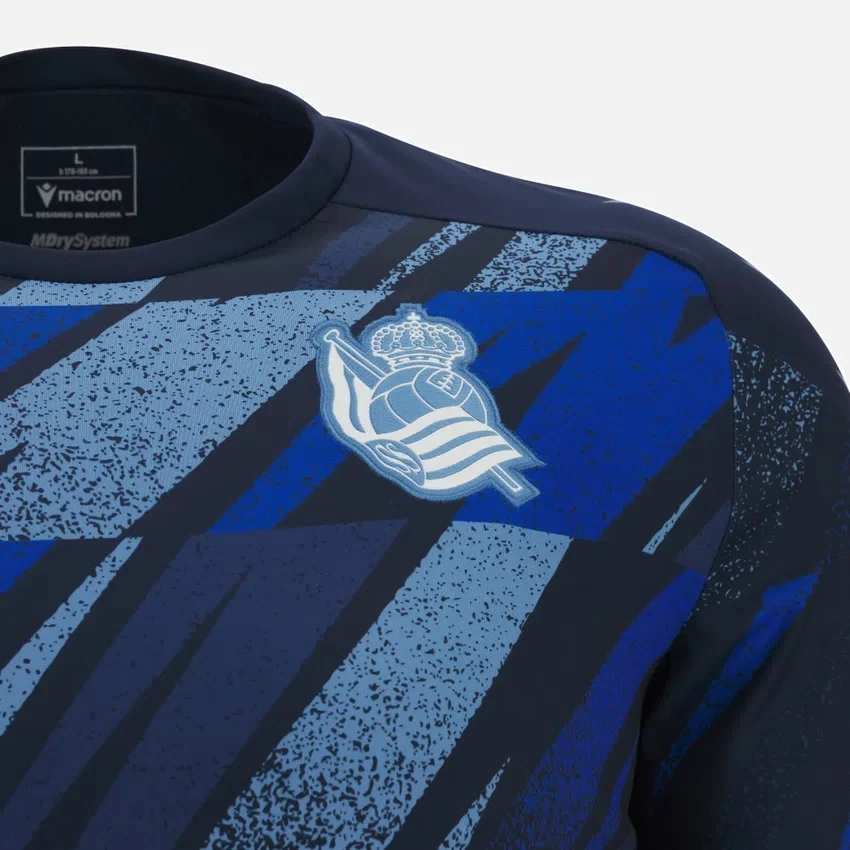Equipación de calentamiento para adultos de la Real Sociedad 2025/26 Equipación de calentamiento para adultos de la Real Sociedad 2025/26
