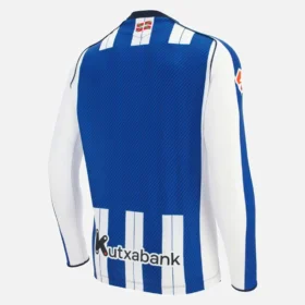 Equipación de local de manguitos largos para adultos de la Real Sociedad 2025/26