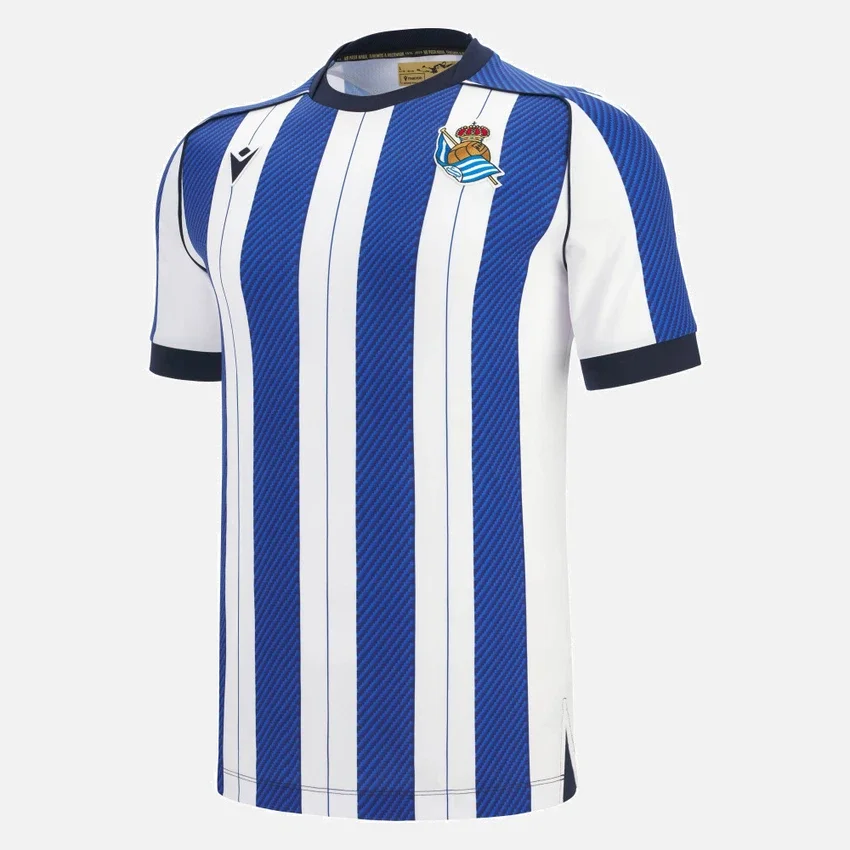 Equipación de local para adultos de la Real Sociedad 2025/26 Equipación de local para adultos de la Real Sociedad 2025/26