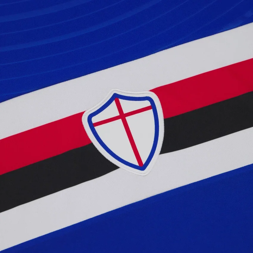 Equipación de local para adultos de la U.C. Sampdoria 2025/26 Equipación de local para adultos de la U.C. Sampdoria 2025/26