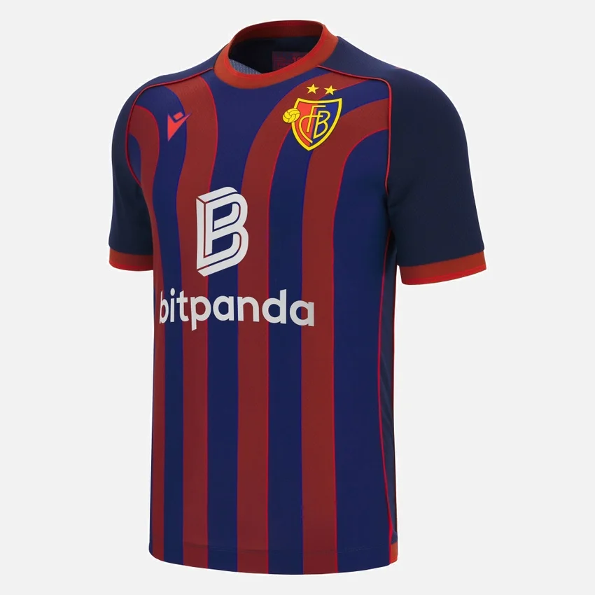 Equipación de local para adultos del FC Basilea 2025/26 Equipación de local para adultos del FC Basilea 2025/26