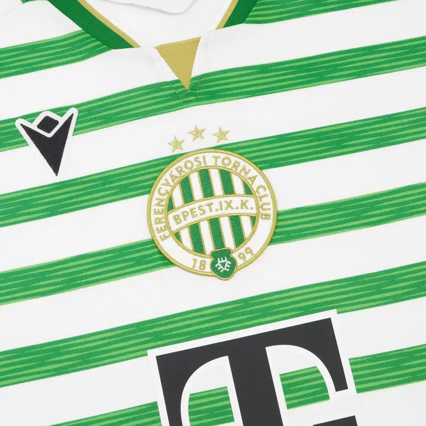 Equipación de local para adultos del Ferencváros TC 2025/26 Equipación de local para adultos del Ferencváros TC 2025/26