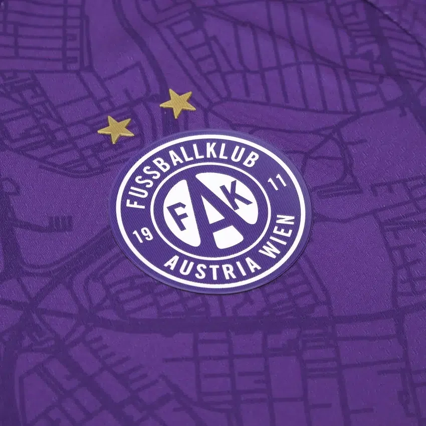 Equipación de local para adultos del FK Austria Wien 2025/26 Equipación de local para adultos del FK Austria Wien 2025/26