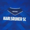 Equipación de local para adultos del Karlsruher SC 2025/26 Equipación de local para adultos del Karlsruher SC 2025/26