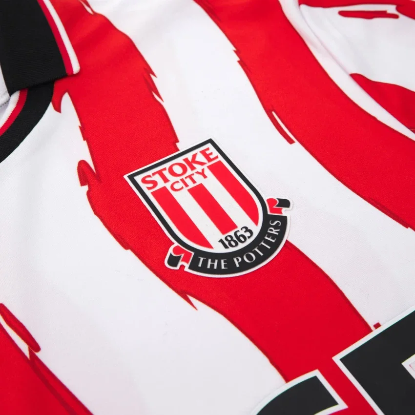 Equipación de local para adultos del Stoke City FC 2025/26 Equipación de local para adultos del Stoke City FC 2025/26