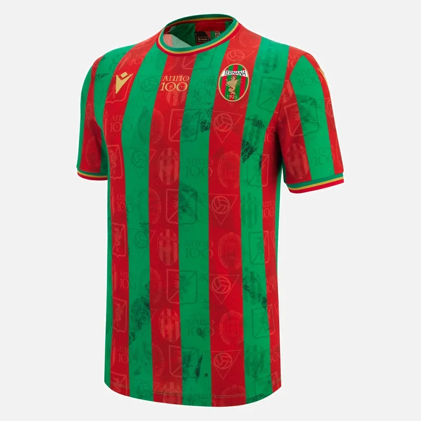 Equipación de local para adultos del Ternana Calcio 2025/26 Equipación de local para adultos del Ternana Calcio 2025/26