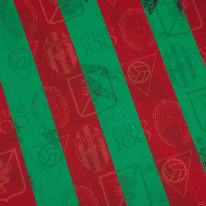 Equipación de local para adultos del Ternana Calcio 2025/26 Equipación de local para adultos del Ternana Calcio 2025/26