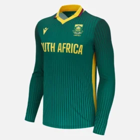 Equipación de partido ODI de manguitos largos de Cricket South Africa 2025/26