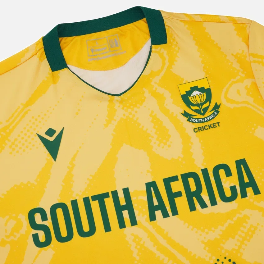 Equipación de partido T20 de Cricket South Africa 2025/26 Equipación de partido T20 de Cricket South Africa 2025/26
