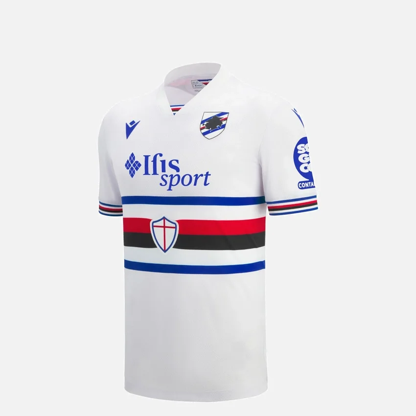 Equipación de visitante junior del U.C. Sampdoria 2025/26 Equipación de visitante junior del U.C. Sampdoria 2025/26