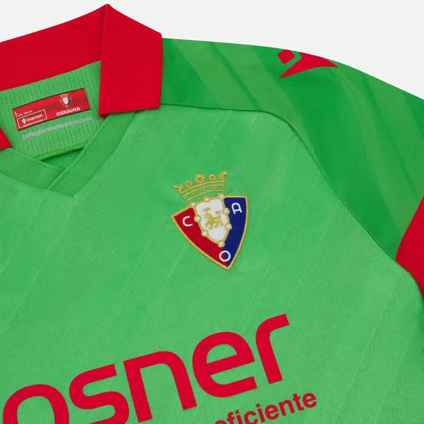 Equipación de visitante para adultos del Osasuna 2025/26 Equipación de visitante para adultos del Osasuna 2025/26