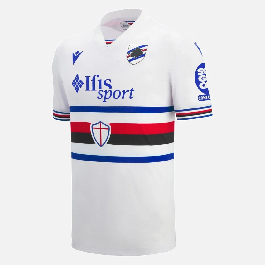 Equipación de visitante para adultos del U.C. Sampdoria 2025/26 Equipación de visitante para adultos del U.C. Sampdoria 2025/26
