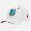 Gorra blanca de West Indies Cricket 2025/26 Gorra blanca de West Indies Cricket 2025/26
