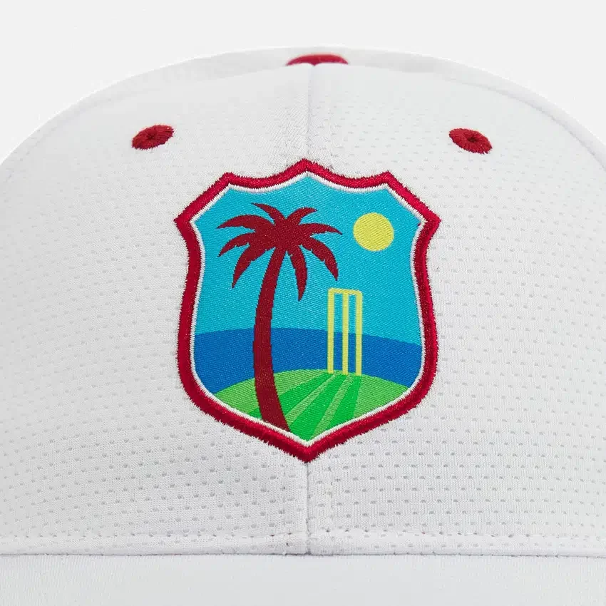 Gorra blanca de West Indies Cricket 2025/26 Gorra blanca de West Indies Cricket 2025/26