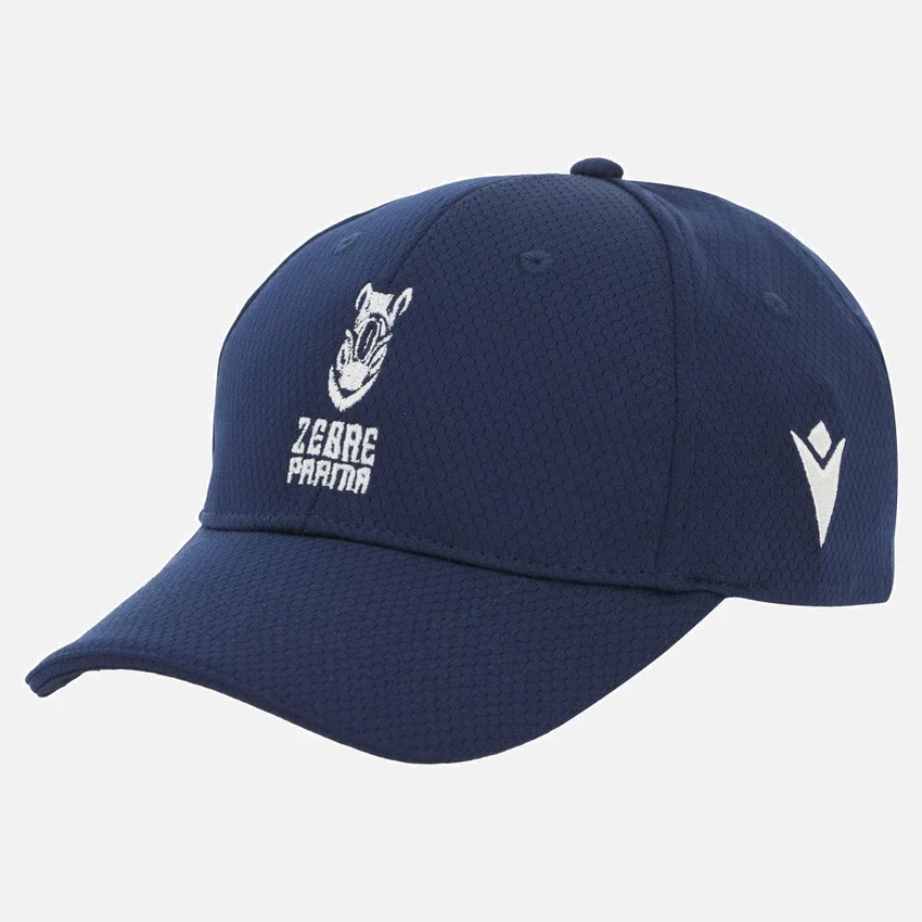 Gorra de béisbol oficial para adultos del Zebre Parma 2025/26 Gorra de béisbol oficial para adultos del Zebre Parma 2025/26