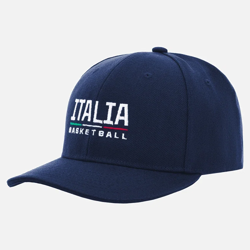 Gorra de béisbol oficial para adultos Italbasket 2025/26 Gorra de béisbol oficial para adultos Italbasket 2025/26