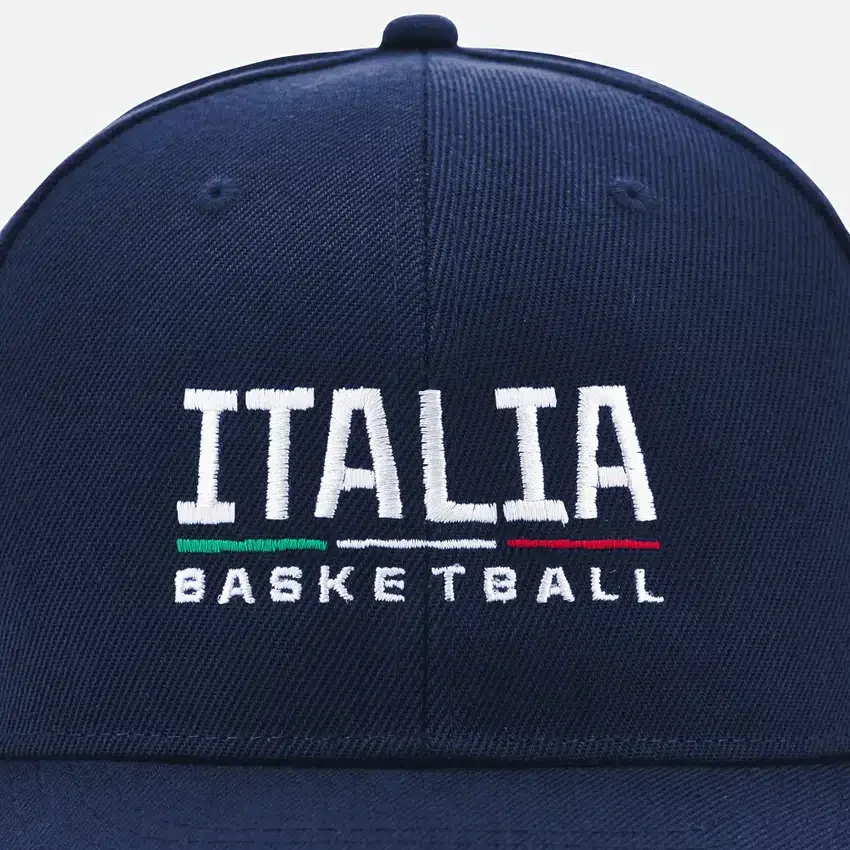 Gorra de béisbol oficial para adultos Italbasket 2025/26 Gorra de béisbol oficial para adultos Italbasket 2025/26
