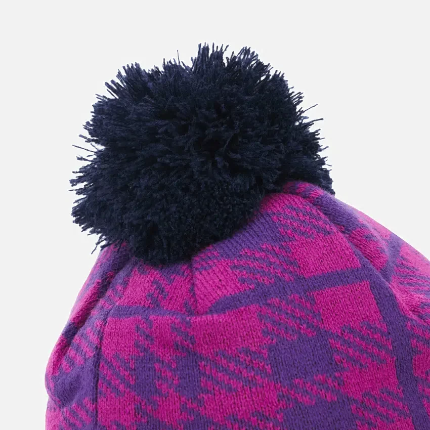 Gorro de pompón azul marino y morado Scottish Rugby 2025/26 Gorro de pompón azul marino y morado Scottish Rugby 2025/26
