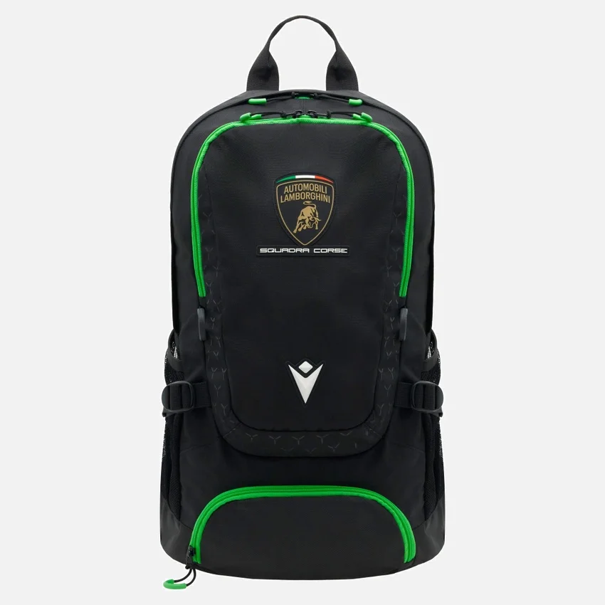 Mochila Automobili Lamborghini Squadra Corse Black Mochila Automobili Lamborghini Squadra Corse Black