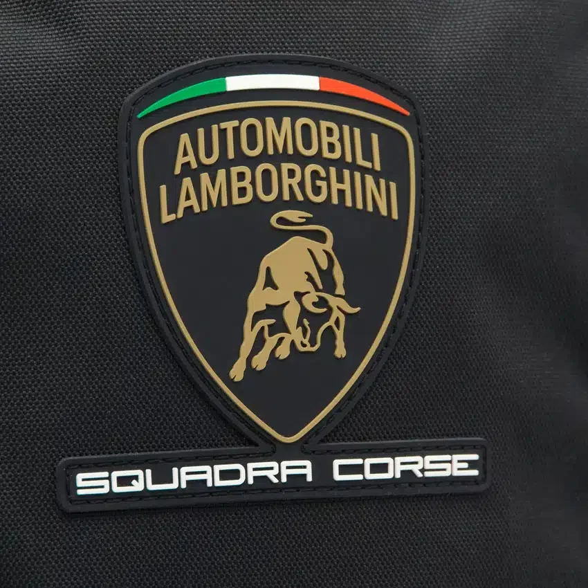 Mochila Automobili Lamborghini Squadra Corse Black Mochila Automobili Lamborghini Squadra Corse Black