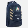 Mochila Italia Rugby 2025/26 azul marino y dorada Mochila Italia Rugby 2025/26 azul marino y dorada