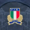 Mochila Italia Rugby 2025/26 azul marino y dorada Mochila Italia Rugby 2025/26 azul marino y dorada